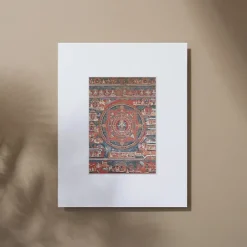 Boutiques de musées Reproduction sous Marie-Louise Mandala d'Amoghapasha, Népal, 1860 Clearance