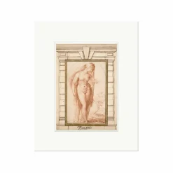 Boutiques de musées Reproduction sous Marie-Louise Francesco De' Rossi, dit Salviati - Nu féminin voilé Sale