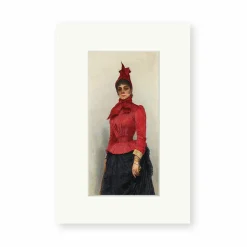 Affiches Et Reproductions<Boutiques de musées Reproduction sous Marie-Louise Ilya Répine - Portrait de la baronne Varvara Ikskül von Hildenbandt, 1889