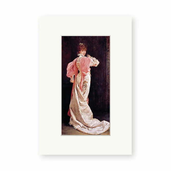 Affiches Et Reproductions<Boutiques de musées Reproduction sous Marie-Louise Georges Clairin - Portrait en pied de Sarah Bernhardt, 1879