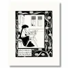 Boutiques de musées Reproduction sous Marie-Louise Audrey Beardsley - How La Beale Isoud Wrote to Sir Tristram Discount