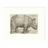 Affiches Et Reproductions<Boutiques de musées Reproduction sous Marie-Louise Albrecht Dürer - Le rhinocèros, 1515
