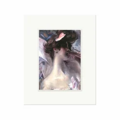 Affiches Et Reproductions<Boutiques de musées Reproduction sous Marie-Louise Giovanni Boldini - Tête de jeune femme brune sur fond rose, vers 1912