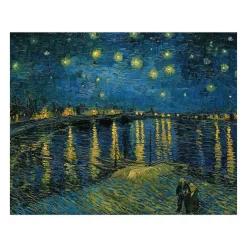 Affiches Et Reproductions<Boutiques de musées Reproduction Vincent van Gogh - La nuit étoilée, 1888 - 24x30cm