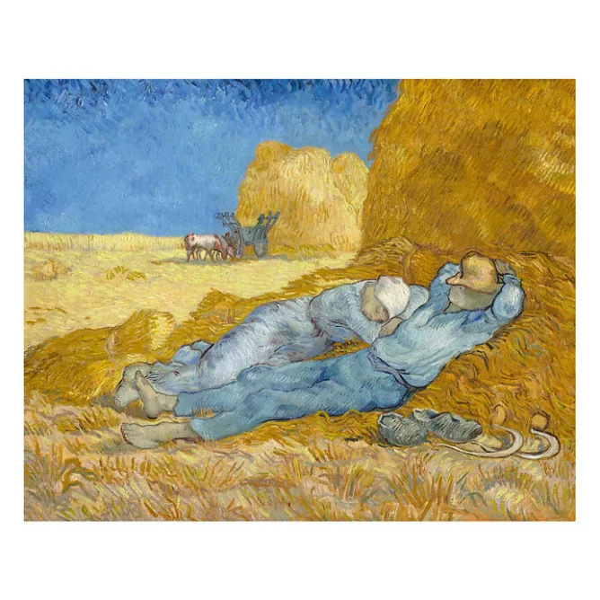 Affiches Et Reproductions<Boutiques de musées Reproduction Vincent van Gogh - La Méridienne dit aussi La sieste, 1889-1890 - 24x30cm