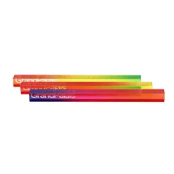 Boutiques de musées Règle cubique 20CM Rose/jaune Logo Grand Palais Hot