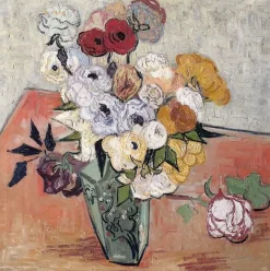 Toiles Encadrées|Toiles Sans Cadre<Boutiques de musées Roses et renoncules (toiles encadrées)