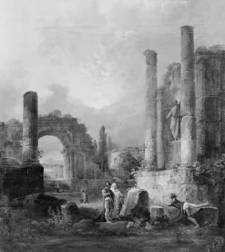 Toiles Sur Châssis<Boutiques de musées Ruines d'un temple (toiles sur châssis)