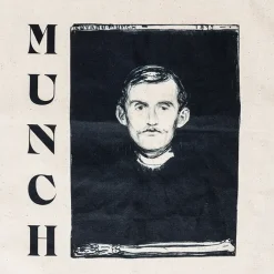 Boutiques de musées Sac Edvard Munch - Autoportrait, 1895 - 37x43 cm New
