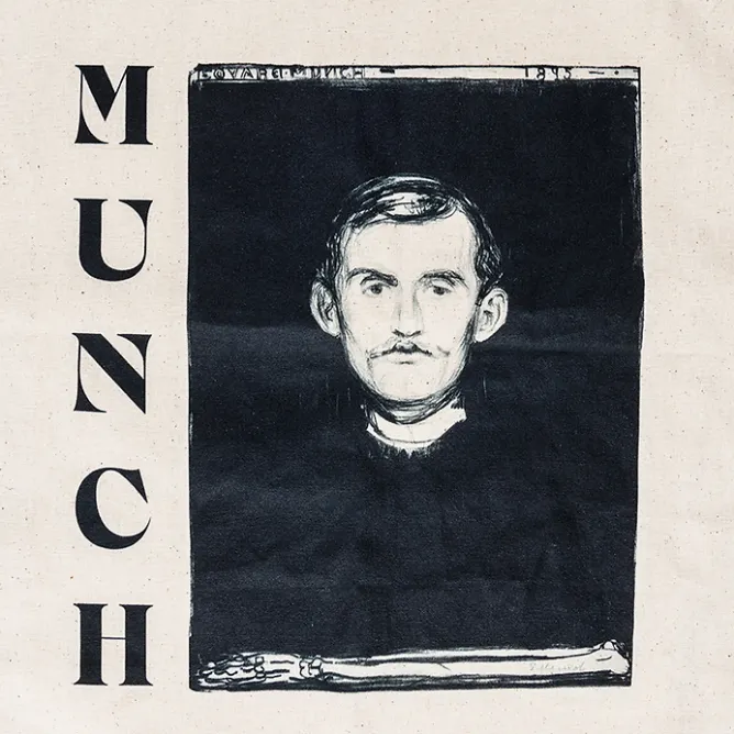 Boutiques de musées Sac Edvard Munch - Autoportrait, 1895 - 37x43 cm New