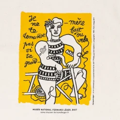 Boutiques de musées Sac Fernand Léger - Je ne te demande pas si ta grand-mère fait du vélo Best