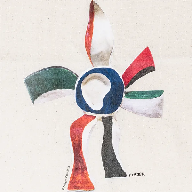 Boutiques de musées Sac Fernand Léger - La fleur qui marche Sale