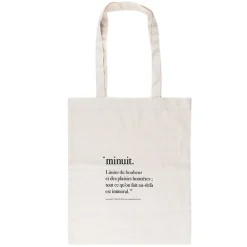 Boutiques de musées Sac Gustave Flaubert - "minuit. Limite du bonheur et des plaisirs honnêtes..."