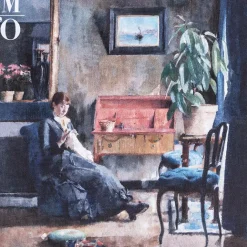 Sacs, Tote Bags<Boutiques de musées Sac Harriet Backer - Intérieur bleu
