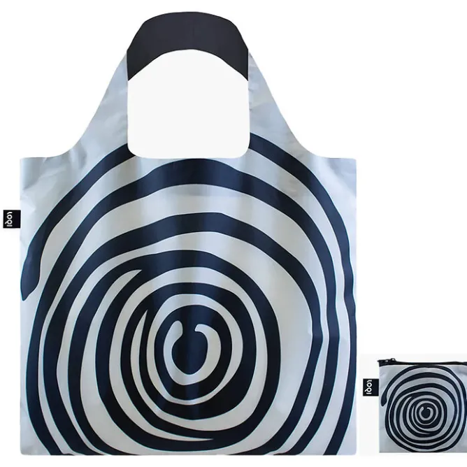 Boutiques de musées Sac recyclé noir Spirale par Louise Bourgeois 50x42cm Clearance