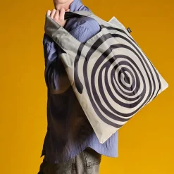Boutiques de musées Sac recyclé noir Spirale par Louise Bourgeois 50x42cm Clearance