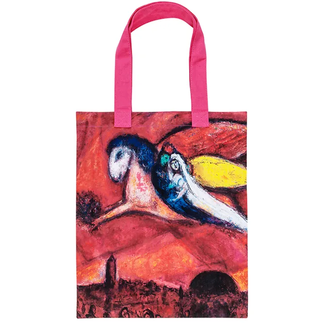 Boutiques de musées Sac tote bag Chagall - Cantique des cantiques IV Outlet