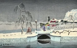 Boutiques de musées Sanctuaire de Benten à Ikenohata, 1847-1915 (panneaux acryliques) Sale