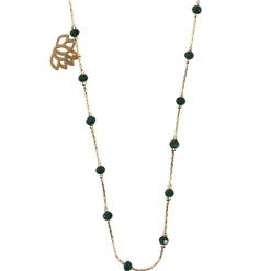 Colliers Et Pendentifs<Boutiques de musées Sautoir Nymphéas Améthyste - Les Cleias