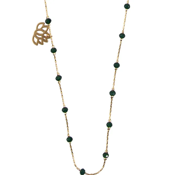 Colliers Et Pendentifs<Boutiques de musées Sautoir Nymphéas Améthyste - Les Cleias
