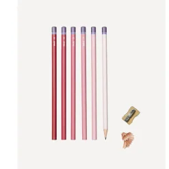 Écriture<Boutiques de musées Set de 6 crayons à papier Dégradé rose