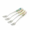Boutiques de musées Set de 4 fourchettes à dessert Fleurs et fruits - Morris & Co. Best