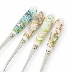 Boutiques de musées Set de 4 fourchettes à dessert Fleurs et fruits - Morris & Co. Best