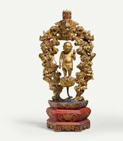 Affiches D'Art|Toiles Sans Cadre<Boutiques de musées Siddhartha ondoyé par les neuf dragons (Cuu Long) (affiches d'art)