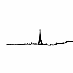 Boutiques de musées Silhouette Paris Mini 19 cm - The Line Outlet