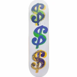 Boutiques de musées Skateboard Andy Warhol - Dollar sign (9) Solo C, 1982 - The Skateroom Outlet
