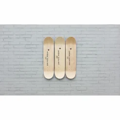 Boutiques de musées Skateboards Triptyque Jean-Michel Basquiat - Untitled (Rotterdam), 1982 - The Skateroom Online