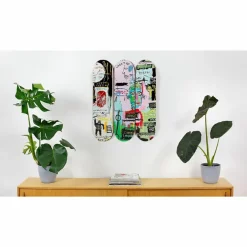 Boutiques de musées Skateboards Triptyque Jean-Michel Basquiat In Italian - The Skateroom Outlet