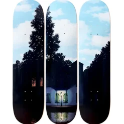 Boutiques de musées Skateboards Triptyque Magritte L'empire des lumières - The Skateroom Outlet