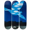 Design|Art De La Maison<Boutiques de musées Skateboards Triptyque René Magritte - Le retour - The Skateroom - Édition limitée