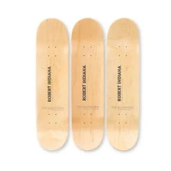 Boutiques de musées Skateboards Triptyque Robert Indiana - Great American Love - The Skateroom Discount