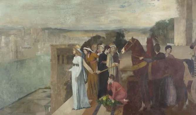 Affiches D'Art|Toiles Sans Cadre<Boutiques de musées Sémiramis construisant Babylone (affiches d'art)