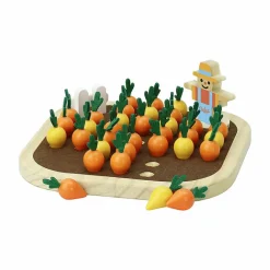 Boutiques de musées Solitaire du potager en bois - Jour de récolte - Vilac New
