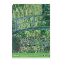 Boutiques de musées Sous-chemise A4 Claude Monet - Le Bassin aux nymphéas, Harmonie verte, 1899 Discount