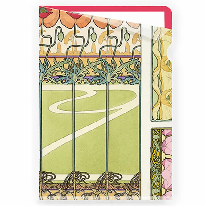 Boutiques de musées Sous-chemise Alphonse Mucha - Motifs décoratifs, planche 29 - A4 Best