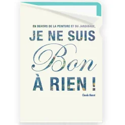 Chemises Et Sous-Chemises<Boutiques de musées Sous-chemise Citation Monet - A4
