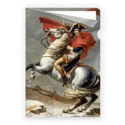 Boutiques de musées Sous-chemise Jacques-Louis David - Bonaparte franchissant le mont Saint-Bernard, 1802 - A4 Hot