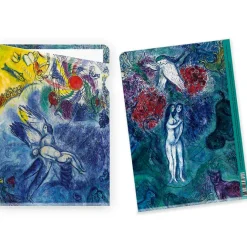Boutiques de musées Sous-chemise Marc Chagall - La Création de l'homme / Le Paradis - A4 Sale