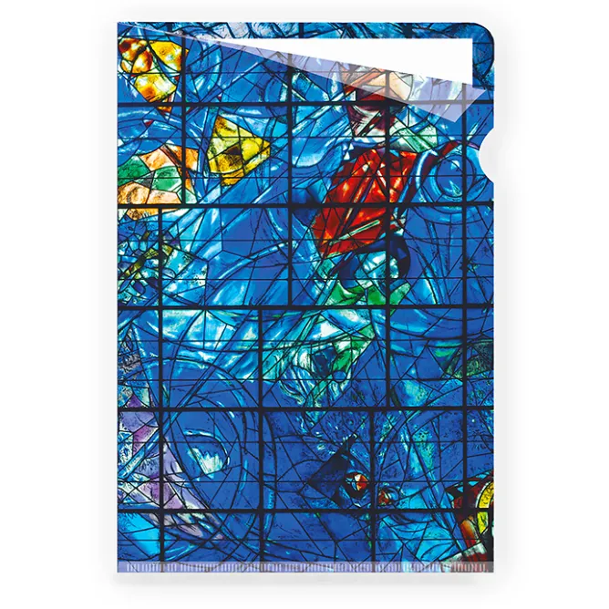 Boutiques de musées Sous-chemise Marc Chagall - Vitrail de la Création du monde - A4 Clearance