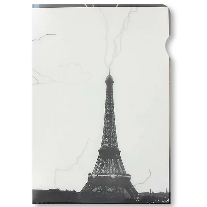 Boutiques de musées Sous-chemise Tour Eiffel foudroyée - A4 Best