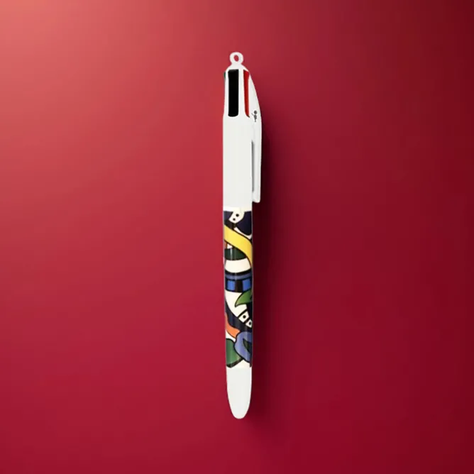 Écriture<Boutiques de musées Stylo BIC 4 couleurs Fernand Léger - Vulcania