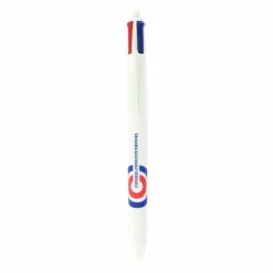 Écriture<Boutiques de musées Stylo 4 couleurs Blanc effet glacé - Conseil constitutionnel