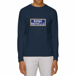 T-Shirts Et Sweats<Boutiques de musées Sweat brodé Bonne Nouvelle - Marine