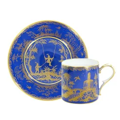 Art De La Table<Boutiques de musées Tasse et Soucoupe Chinoiserie Bleue