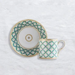Art De La Table<Boutiques de musées Tasse et soucoupe Quadrille vert