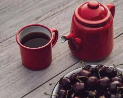 Boutiques de musées Tasse émaillée bleu - Falcon enamelware Clearance